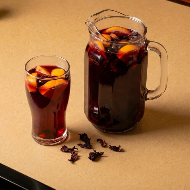 Sobo Drink / Hibiscus Flower.