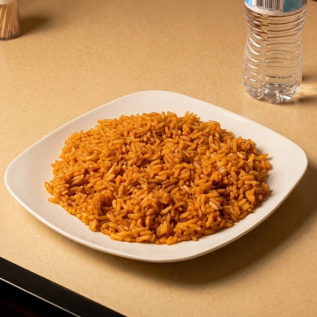 Side of Jollof Rice.